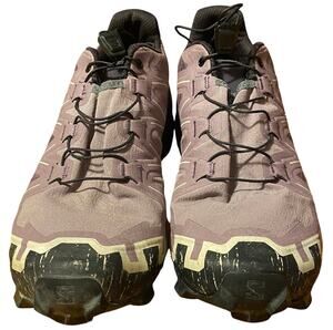 Salomon Women’s Sneaker, Lavender (Purple)/Black, Size 8.5, Hiking, Walking Shoe